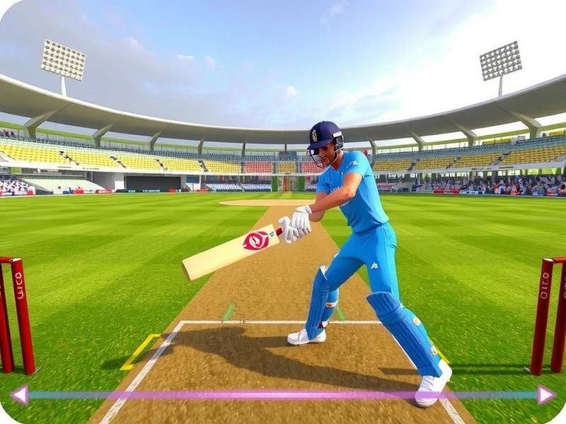 India VR Cricket Stars Gameplay